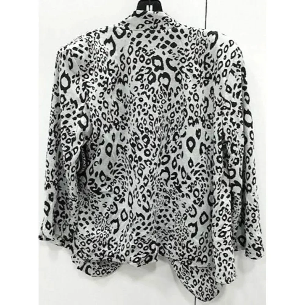 ‎Notations Large Leopard Jacket New With Tag - Picture 3 of 11